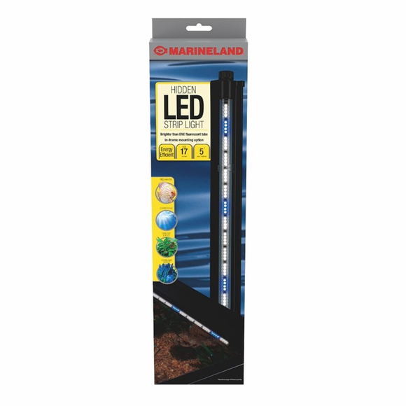 Marineland Other - Marineland Hidden LED Strip Light for Aquariums Size 17”￼